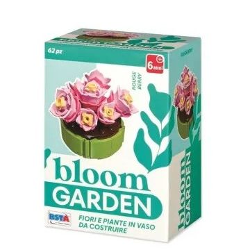 Mini constructor RS Toys Bloom Garden - Rogue Berry, 62 piese