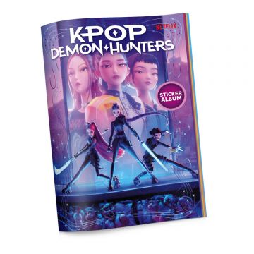 Netflix K-Pop Demon Hunters album + stickere (pachet de start)