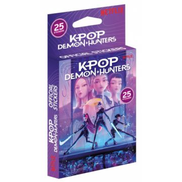 Netflix K-Pop Demon Hunters stickere - 25 buc