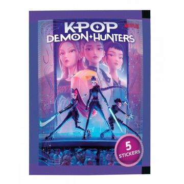 Netflix K-Pop Demon Hunters stickere - 5 buc