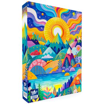Puzzle Black Sea din 1000 piese - Cer, pământ, apă