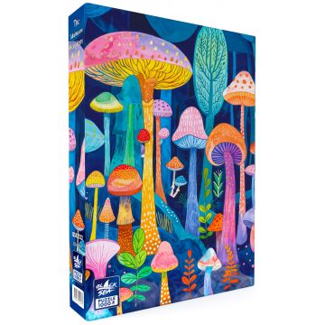 Puzzle Black Sea din 1000 piese - Regatul Ciupercilor