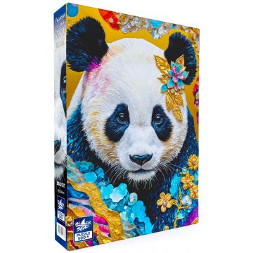 Puzzle Black Sea din 500 piese - Creaturi prețioase: Panda