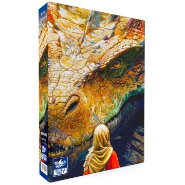 Puzzle Black Sea din 500 piese - În ochiul dragonului