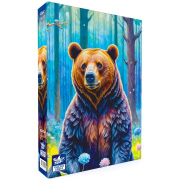 Puzzle Black Sea din 500 piese - Pădurea Magică: Ursul