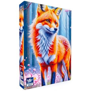 Puzzle Black Sea din 500 piese - Pădurea Magică: Vulpea
