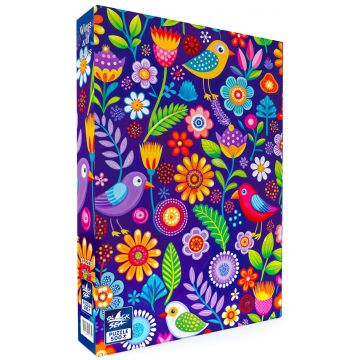 Puzzle Black Sea din 500 piese - Păsări și ierburi