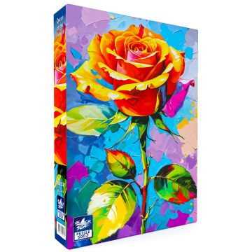 Puzzle Black Sea din 500 piese - Regina Florilor