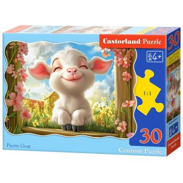 Puzzle Castorland din 30 piese - Capră drăguță
