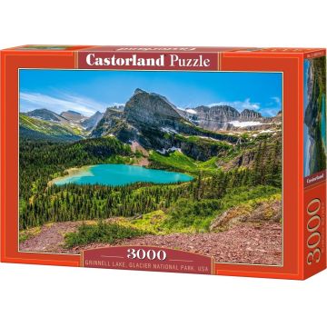 Puzzle Castorland din 3000 piese - Lacul Grinnell, Parcul Național Glacier, SUA