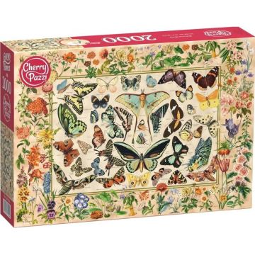 Puzzle Cherry Pazzi din 2000 piese - Lumea botanicii