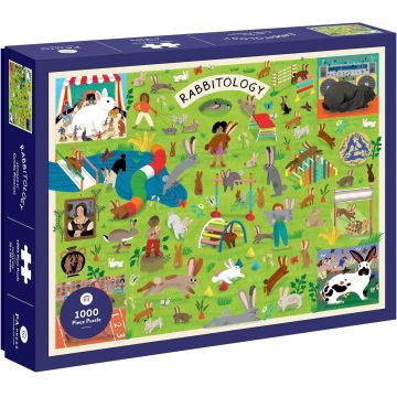 Puzzle Chronicle Books din 1000 piese - Lumea iepurilor