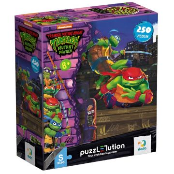 Puzzle DoDo din 250 piese - Țestoasele Ninja: Leonardo și Rafael