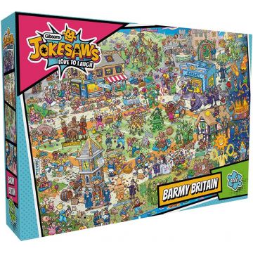 Puzzle Gibsons din 1000 piese - Marea Britanie nebună