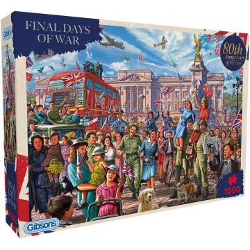Puzzle Gibsons din 1000 piese - Ultimele zile ale războiului