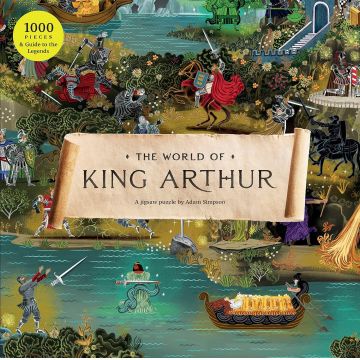 Puzzle Laurence King din 1000 piese - Lumea Regelui Arthur