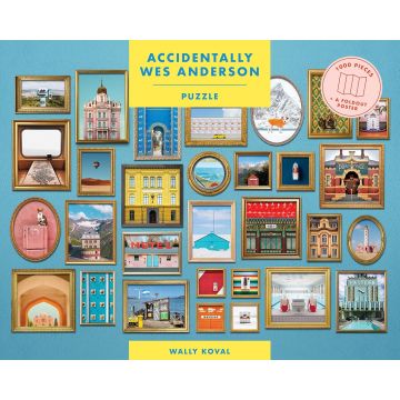 Puzzle Laurence King din 1000 piese - Wes Anderson