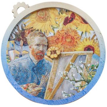 Puzzle magnetic 3D Cartartem - Van Gogh