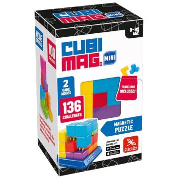 Puzzle magnetic Cubimag Blue Rocket – Cu 136 de provocări