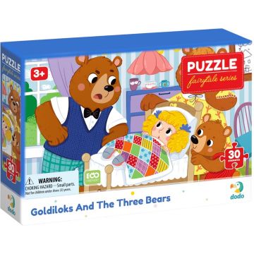 Puzzle pentru copii  DoDo din 30 piese - Scufița și cei trei urși