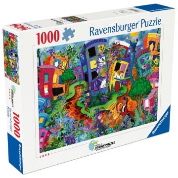 Puzzle Ravensburger din 1000 piese - Aleea Buburuzelor