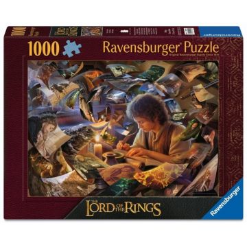 Puzzle Ravensburger din 1000 piese - Călătoria lui Frodo