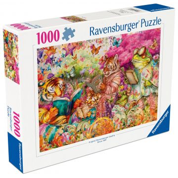 Puzzle Ravensburger din 1000 piese - Clubul de carte