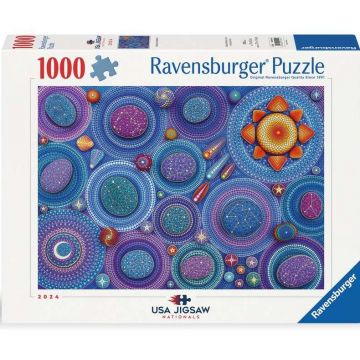 Puzzle Ravensburger din 1000 piese - Constelații cerești