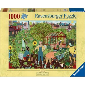 Puzzle Ravensburger din 1000 piese - Grădină amatorică