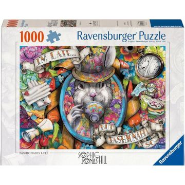 Puzzle Ravensburger din 1000 piese - Întârziere în modă