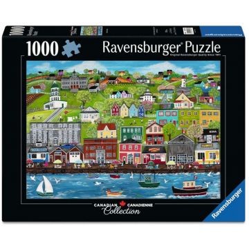 Puzzle Ravensburger din 1000 piese - Portul Halifax