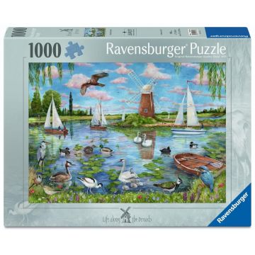 Puzzle Ravensburger din 1000 piese - Viața pe coastă