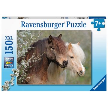 Puzzle Ravensburger din 150 XXL piese - Cai frumoși