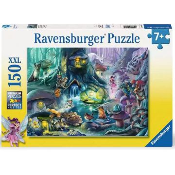 Puzzle Ravensburger din 150 XXL piese - Pădurea fermecată