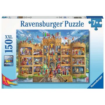 Puzzle Ravensburger din 150 XXL piese - Un castel ciudat
