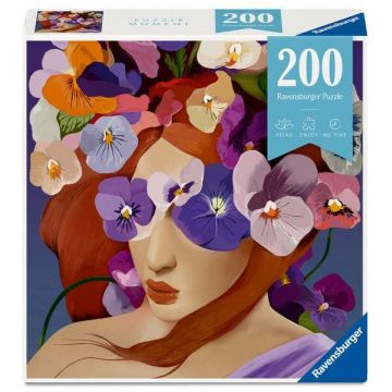 Puzzle Ravensburger din 200 piese - Violete