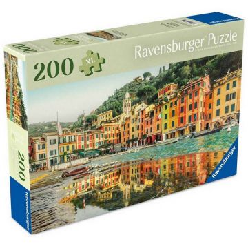 Puzzle Ravensburger din 200 XL piese - Frumosul Portofino, Italia