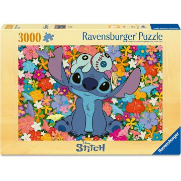 Puzzle Ravensburger din 3000 piese - Cusătură printre flori