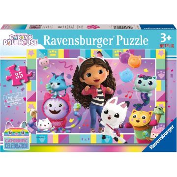 Puzzle Ravensburger din 35 piese - Casa de păpuși a lui Gaby