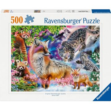 Puzzle Ravensburger din 500 piese - Armonie Himalayană