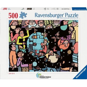 Puzzle Ravensburger din 500 piese - Puzzle comunitate