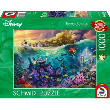 Puzzle Schmidt de  1000 piese -Mica Sirenă, Ursula
