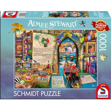 Puzzle Schmidt din 1000 piese - Amintire din Veneția