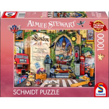 Puzzle Schmidt din 1000 piese - Amintiri din Londra