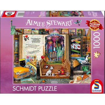 Puzzle Schmidt din 1000 piese - Amintiri din New York