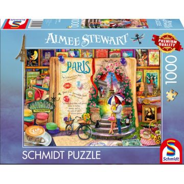 Puzzle Schmidt din 1000 piese - Amintiri din Paris