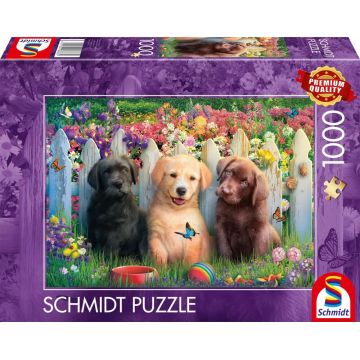 Puzzle Schmidt din 1000 piese - Căței drăguți