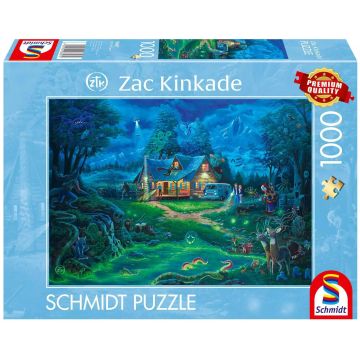 Puzzle Schmidt din 1000 piese - Casă bântuită