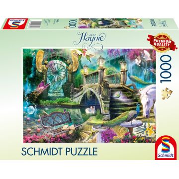 Puzzle Schmidt din 1000 piese - Grădina Secretă