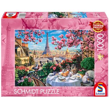 Puzzle Schmidt din 1000 piese - Mic dejun la Paris